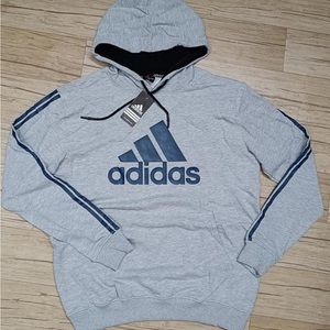 Adidas Hoodie Stripe Hands Adidas Big Logo Hooded Brand New Sweatshirt